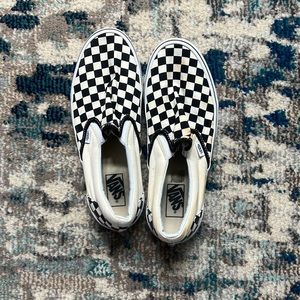 Checkered vans